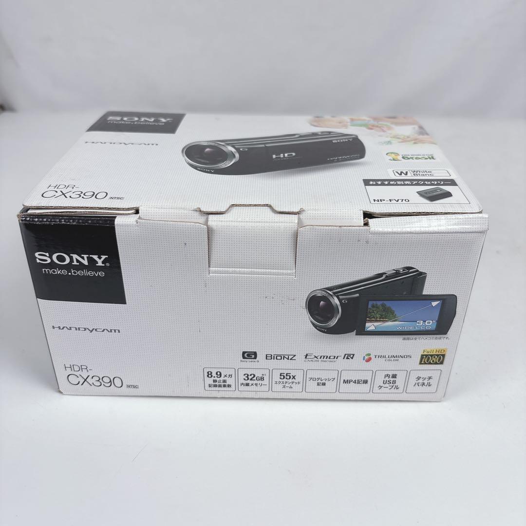 【箱付】SONY HDR-CX390 ビデオカメラ HANDYCAMハンディカム