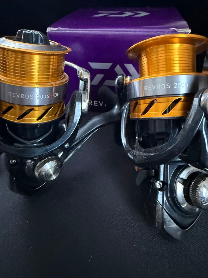 Daiwa REVROS 2004H-DH & 2500 リールセット