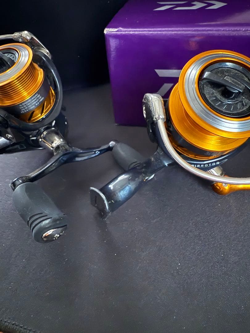 Daiwa REVROS 2004H-DH & 2500 リールセット