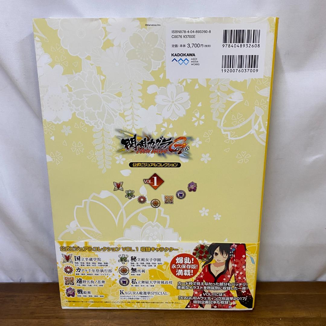 閃乱カグラ NewWave Gバースト 公式ビジュアルコレクション Vol.1