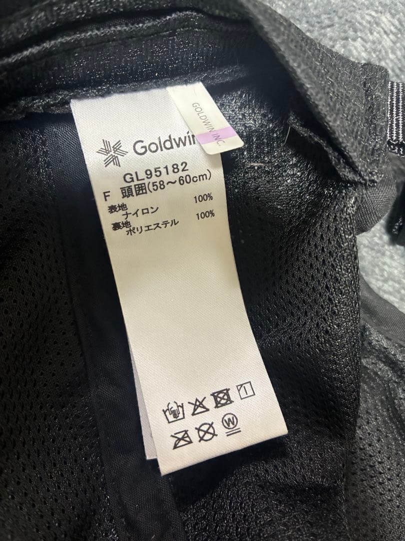 帽子 GOLDWIN / GL95182/ NYLON BB CAP / black