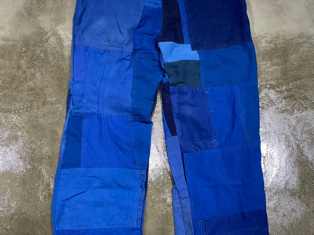 パンツ euro vintage french work remake pants