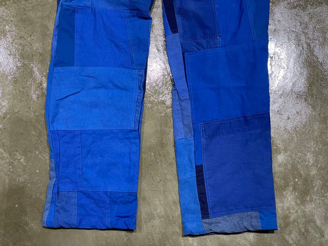 パンツ euro vintage french work remake pants
