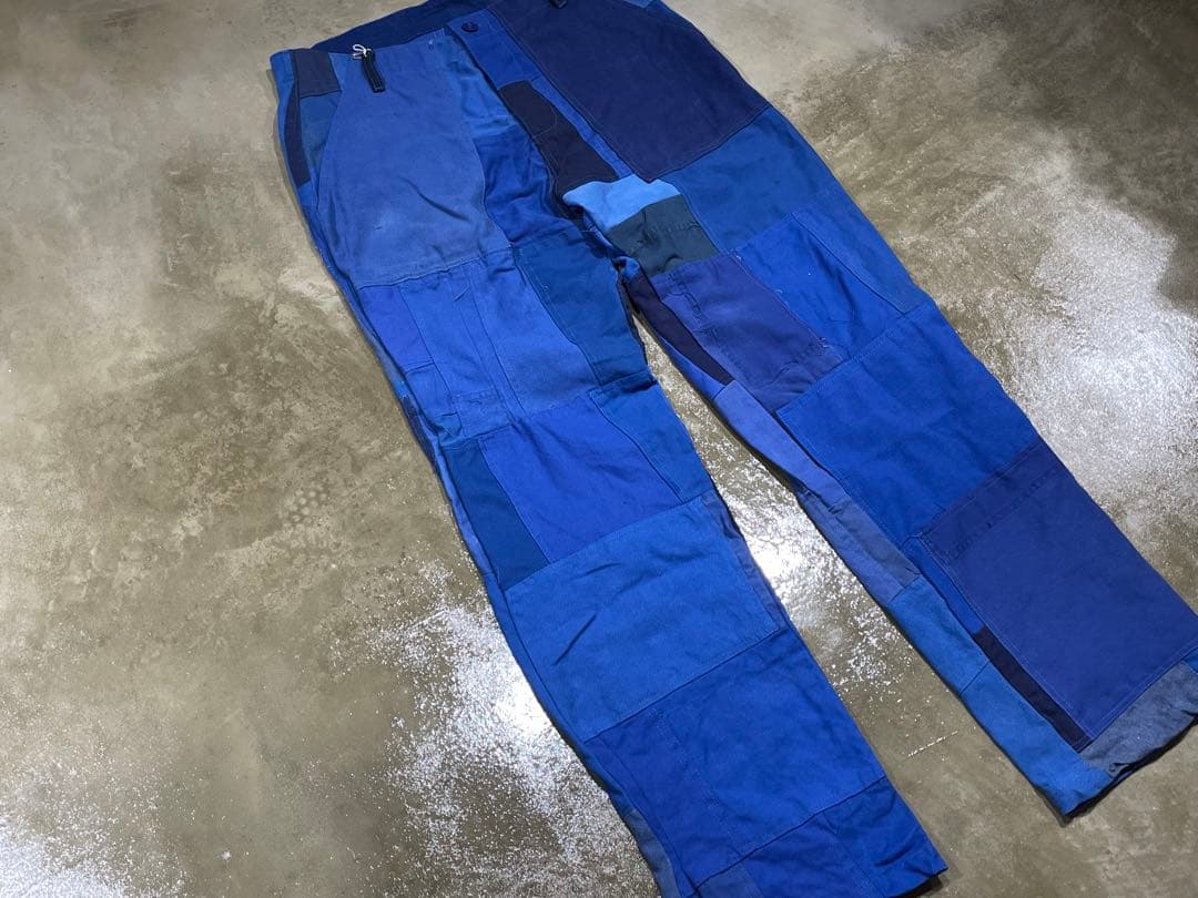 パンツ euro vintage french work remake pants
