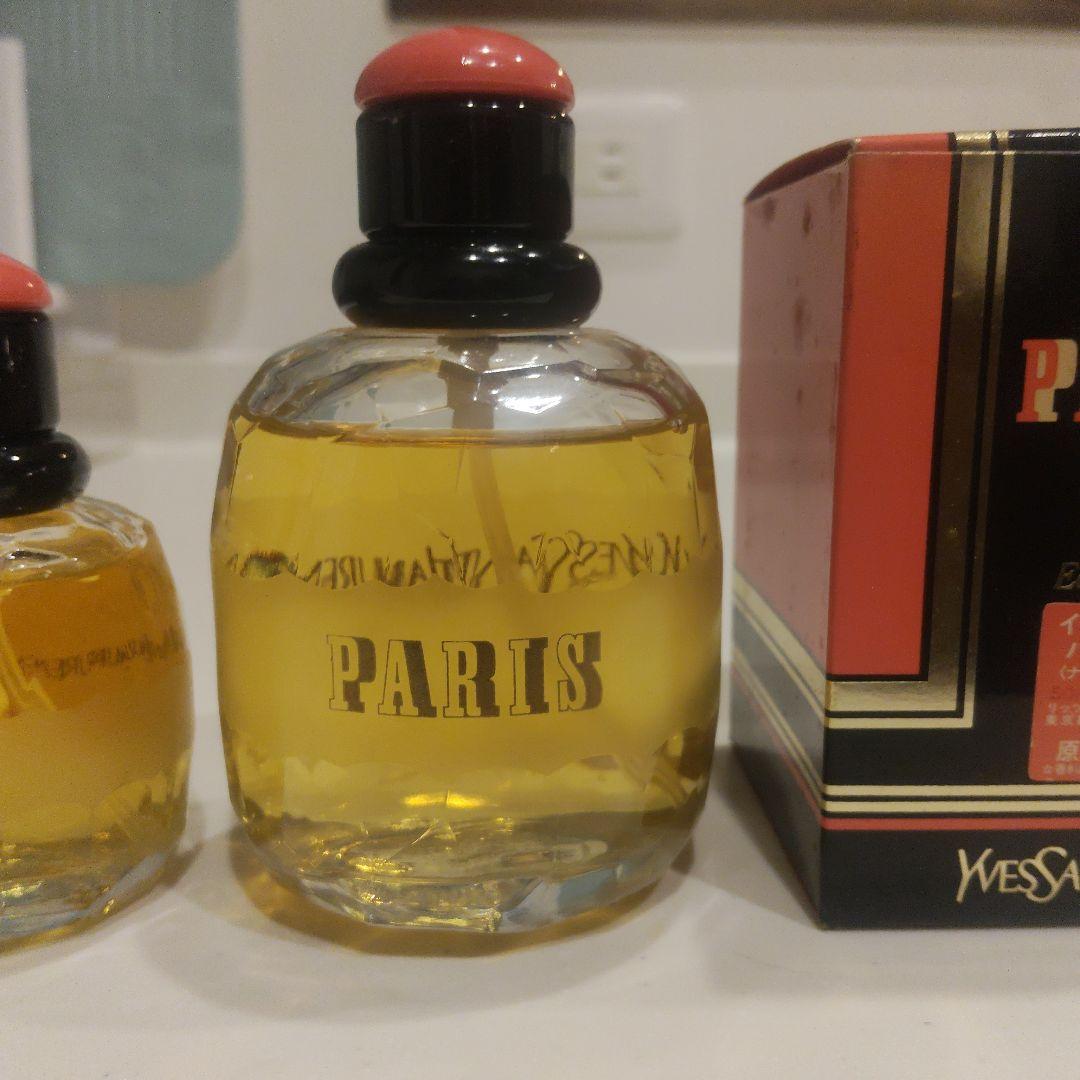 残量たっぷりイブサンローランパリオードトワレ50ml　125mlセット日本語表記