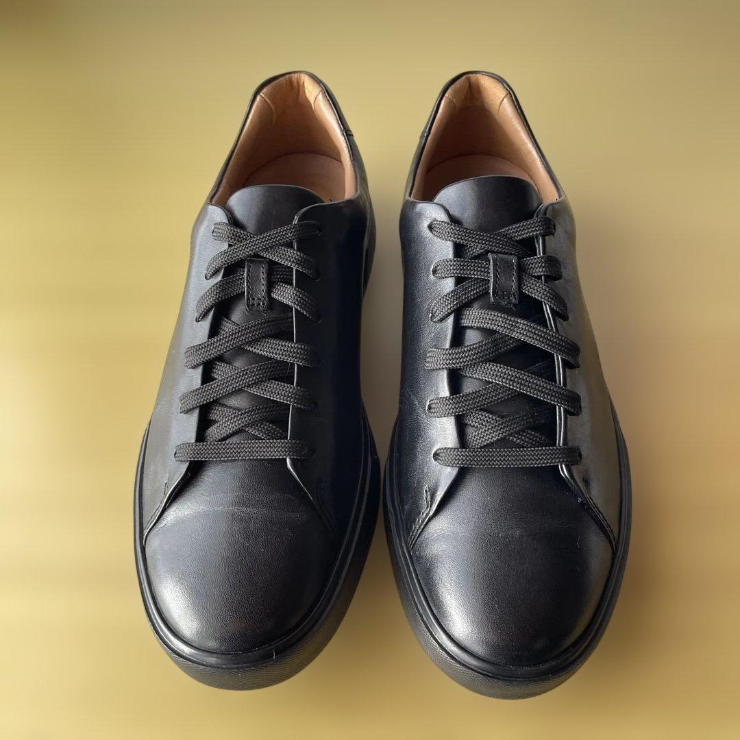 【Clarks】UnCostaLaceアンコスタレースレザーシューズ26cm