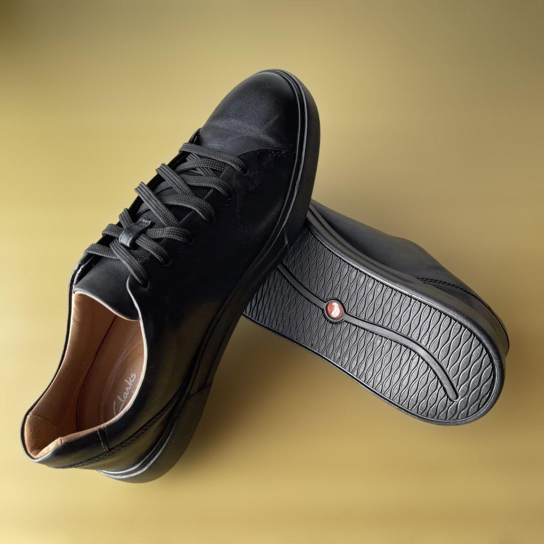 【Clarks】UnCostaLaceアンコスタレースレザーシューズ26cm