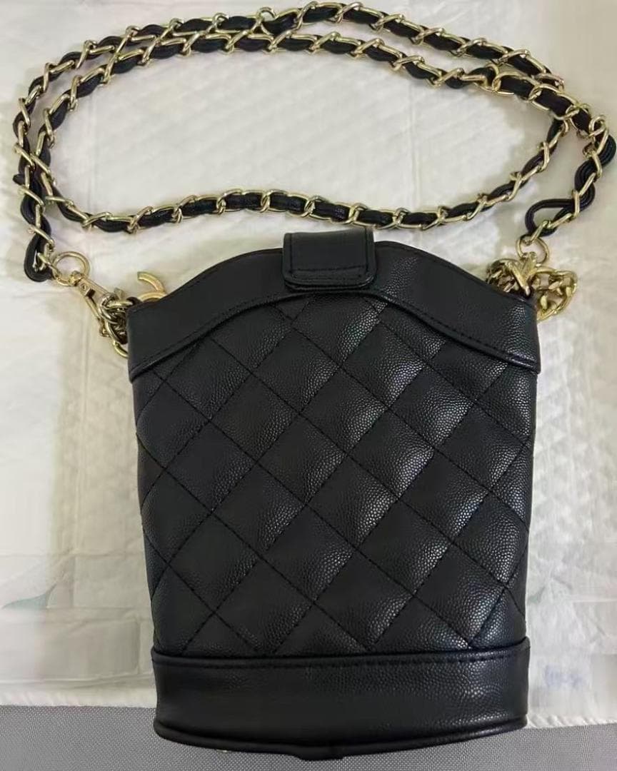 CHANEL ２way ノベルティ キルティング ミニバッグ~~~-