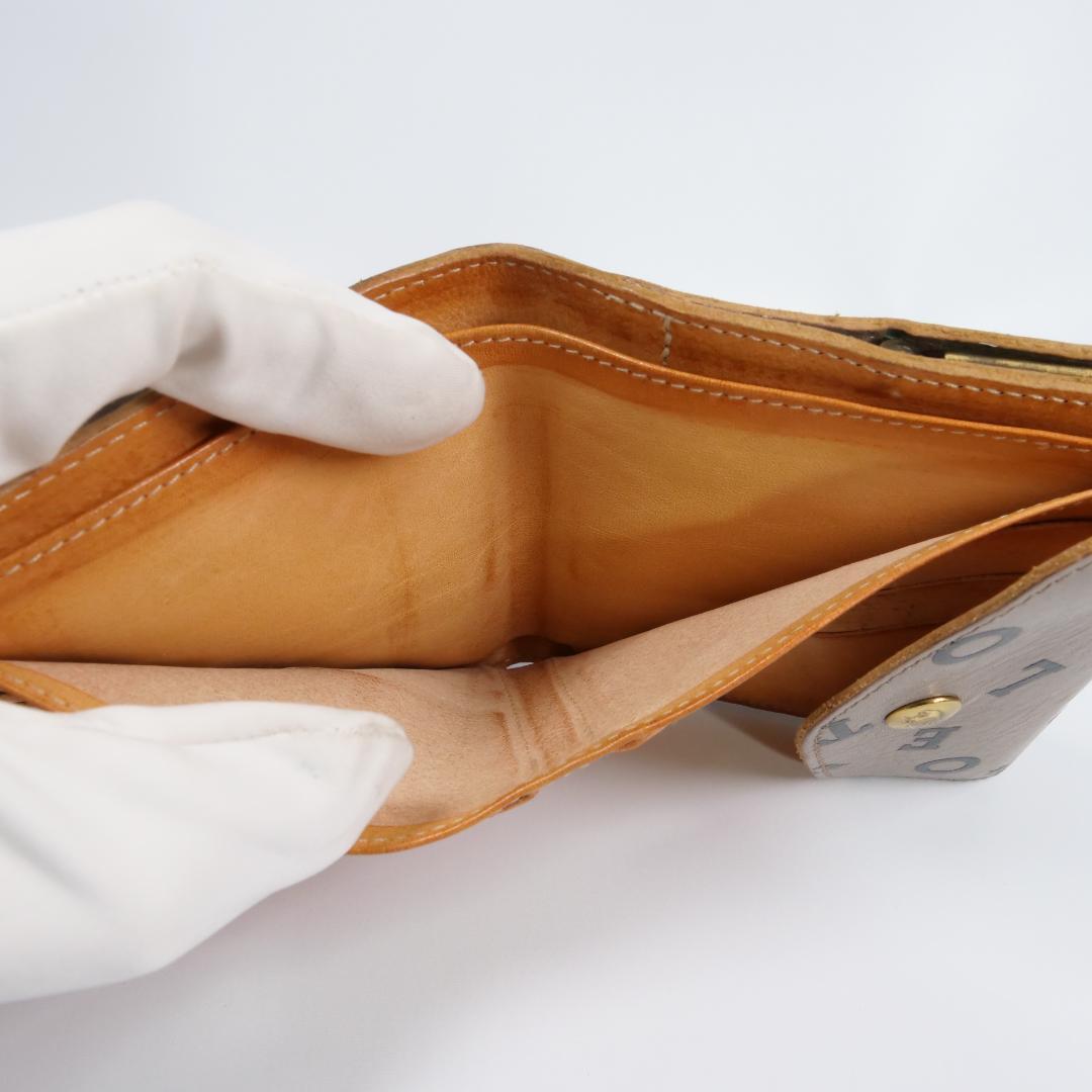 美品✨イルビゾンテ 折り財布 がま口 モノグラム 日本限定 ベージュ