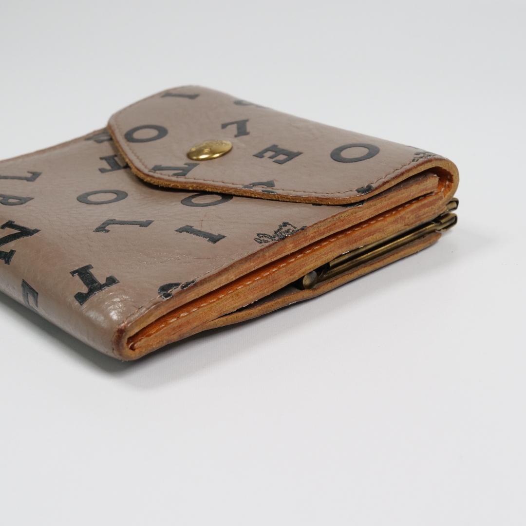 美品✨イルビゾンテ 折り財布 がま口 モノグラム 日本限定 ベージュ