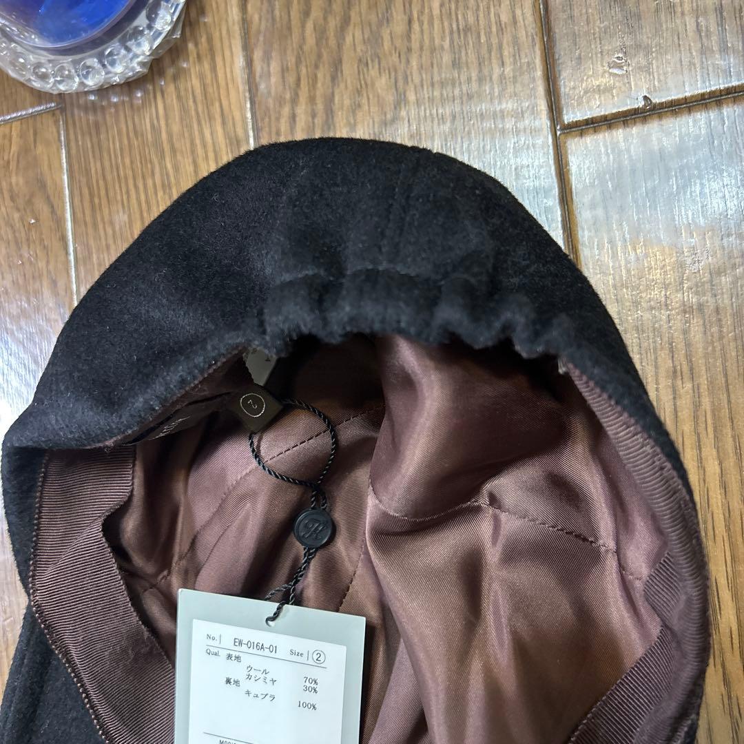KIJIMA TAKAYUKI ウール×カシミア　キャップ