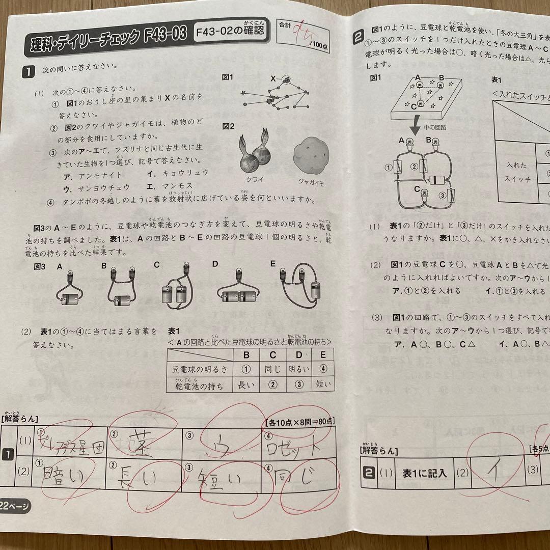 サピックス4年後期テキストフルセット