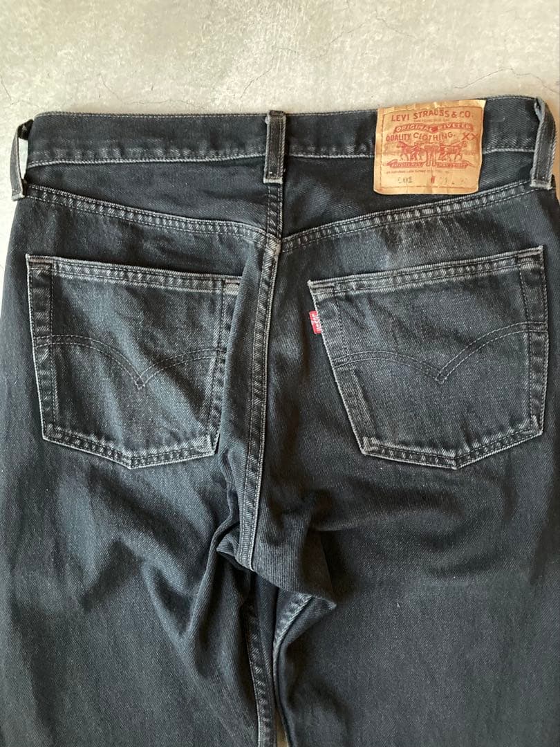 Levi’s 501 ブラックデニム USA製 2000年製 W31 L30
