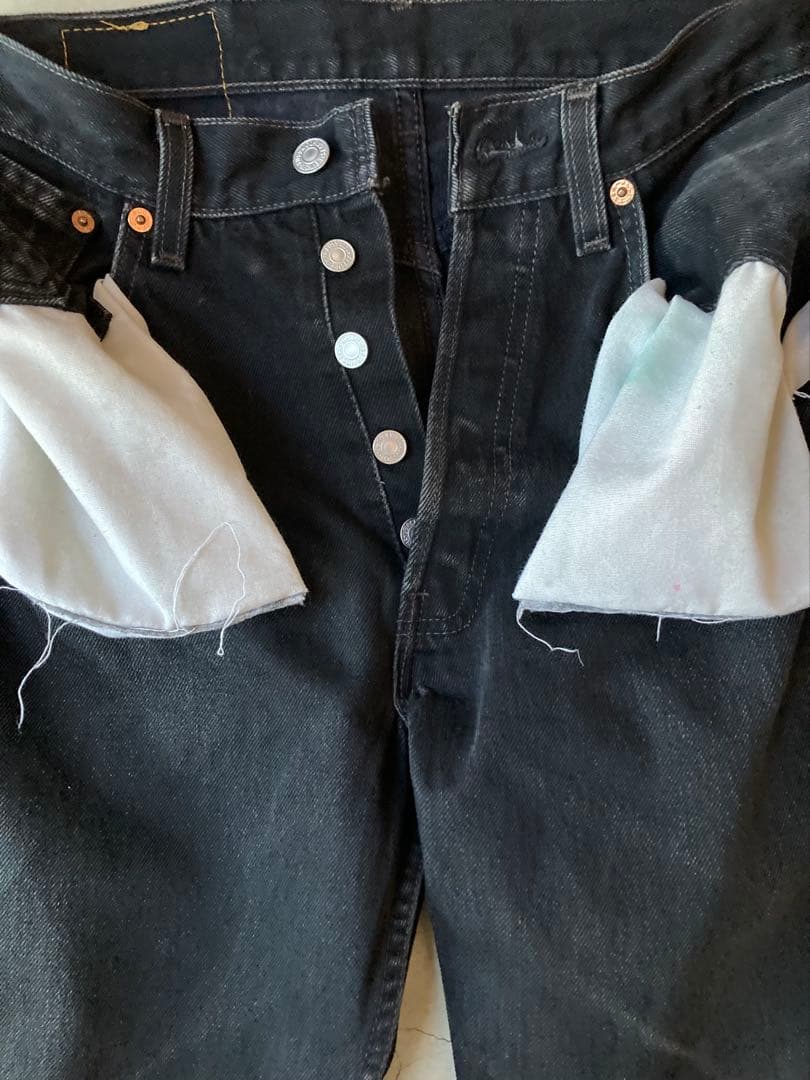 Levi’s 501 ブラックデニム USA製 2000年製 W31 L30