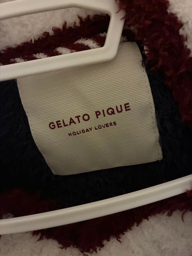 gelato pique ネイビー ルームウェア　くま柄　 上下セット