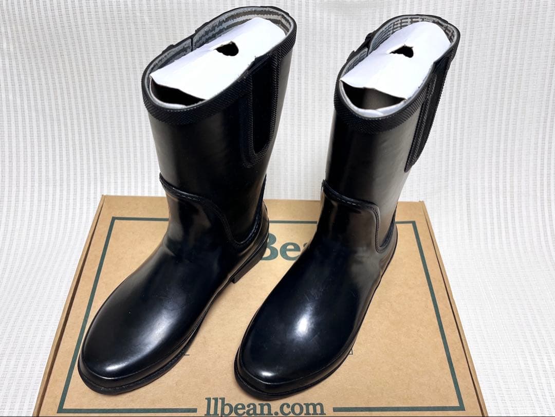 美品⭐︎L.L.Bean ブラック 長靴　２４㎝