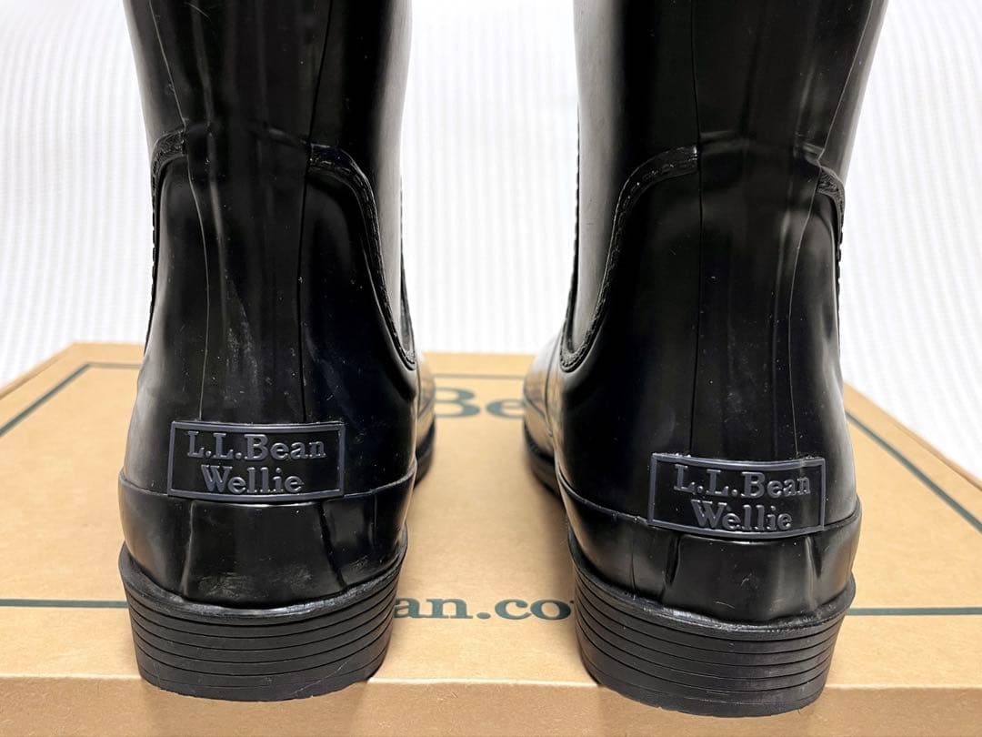 美品⭐︎L.L.Bean ブラック 長靴　２４㎝