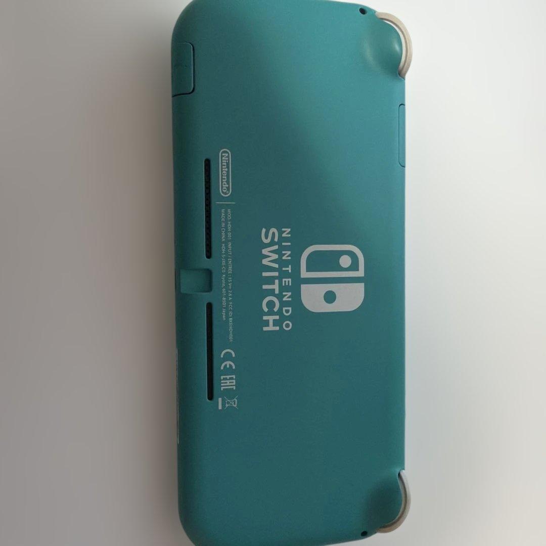 Nintendo Switch Lite ターコイズ 本体　充電ケーブルあり