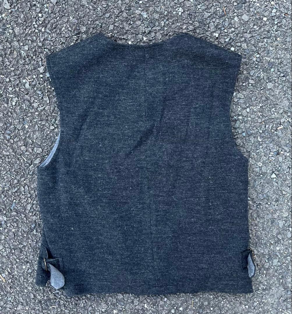 EMPORIO ARMANI イタリア製 ウール　コットン　ベスト