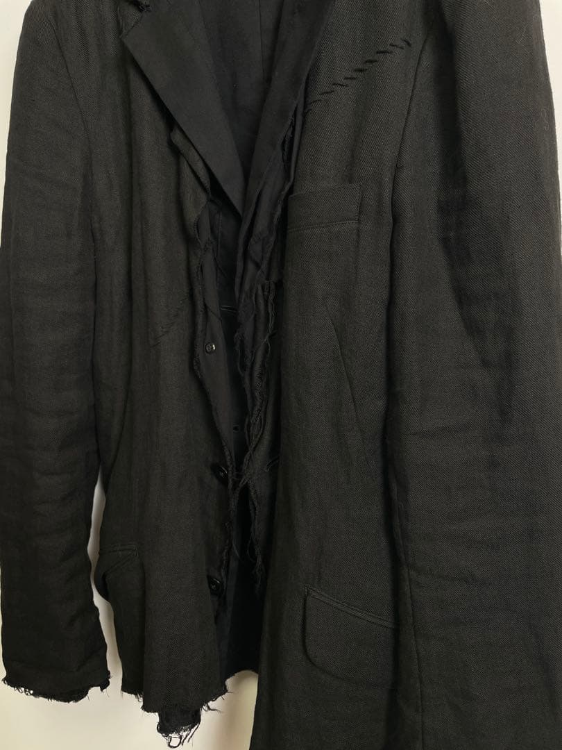 Yohji Yamamoto 3重レイヤードジャケット　リネン