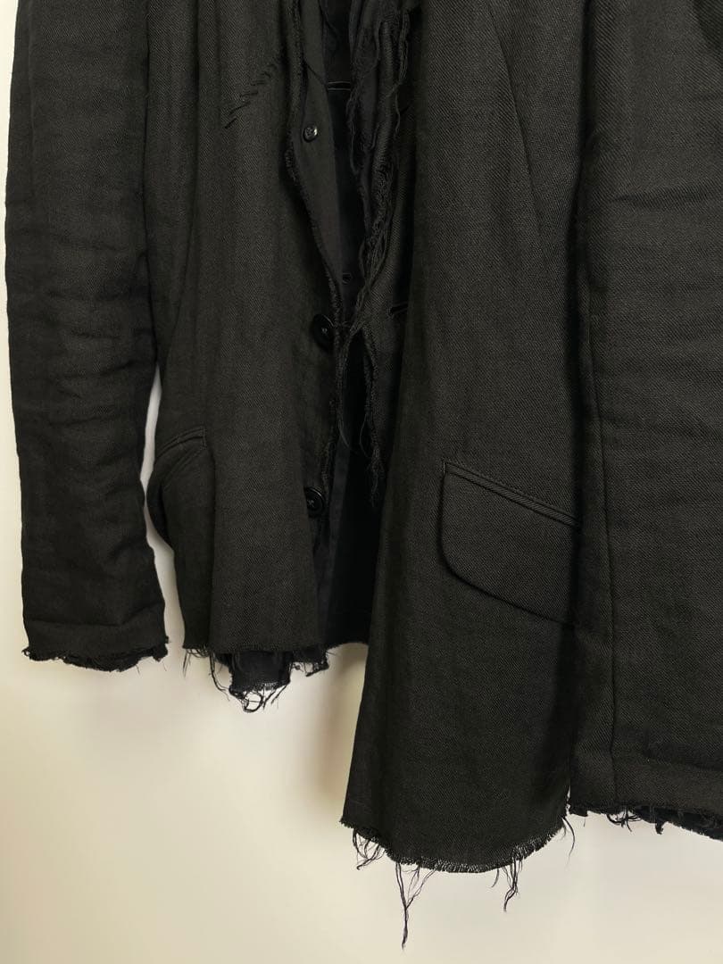 Yohji Yamamoto 3重レイヤードジャケット　リネン
