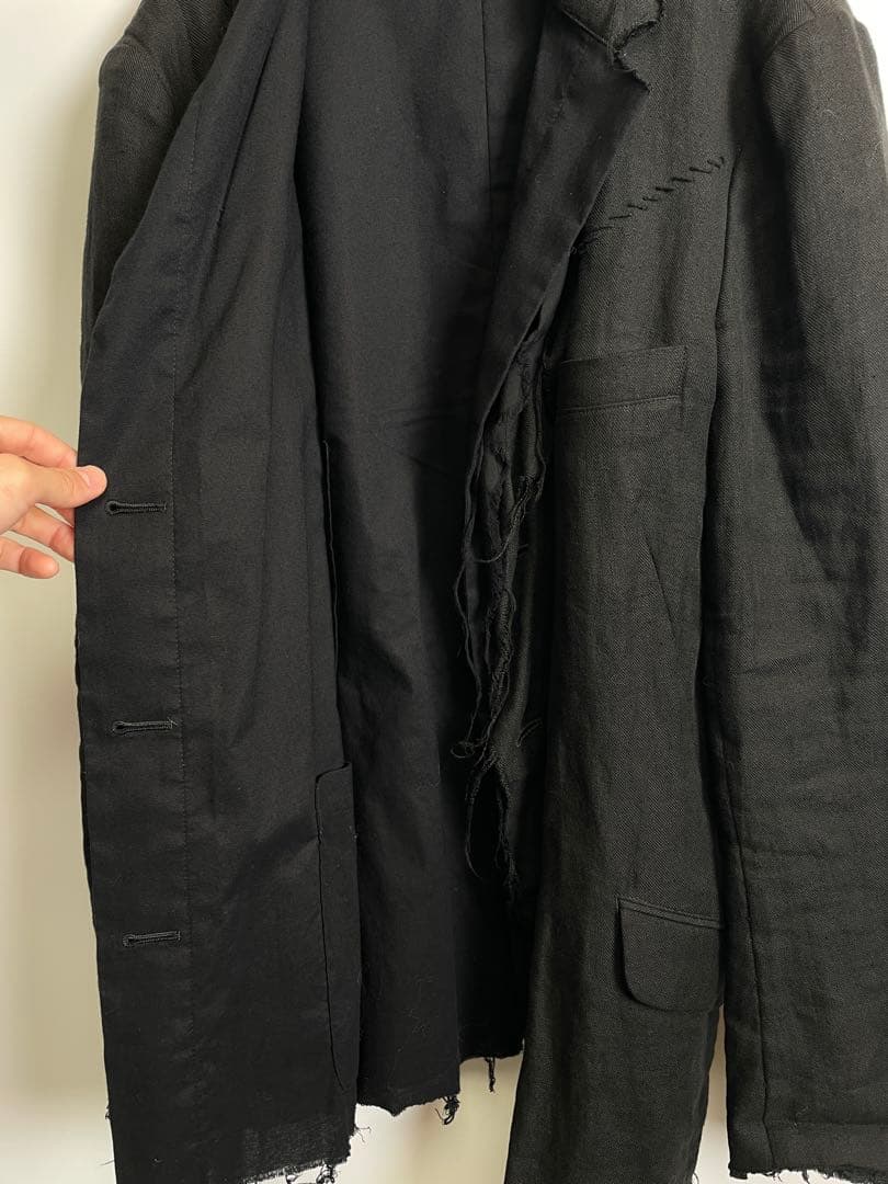 Yohji Yamamoto 3重レイヤードジャケット　リネン