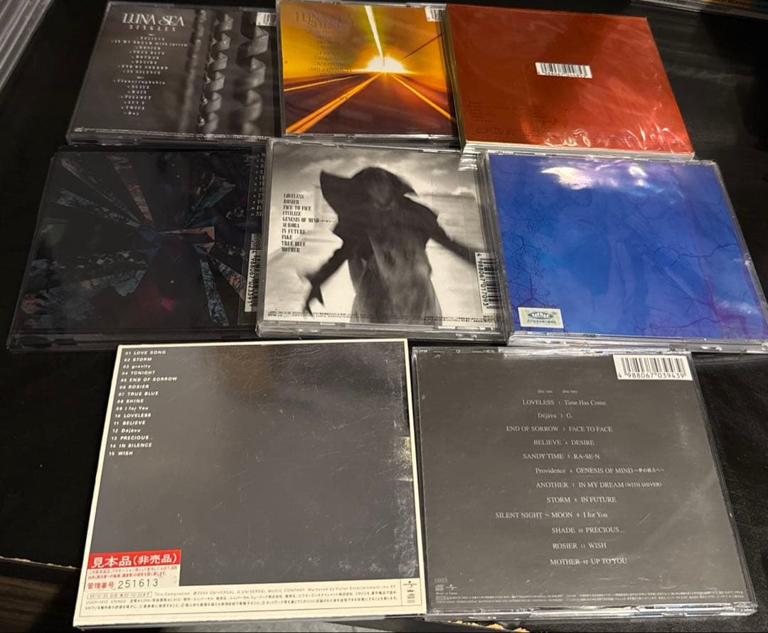 追加‼︎ LUNA SEA 初回盤アルバム8枚セット 新品購入 ルナシー