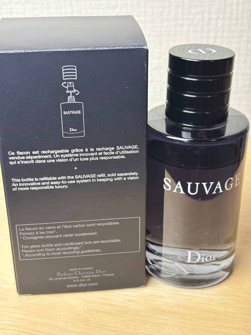 Dior SAUVAGE Toilette100ml-残り80ml程