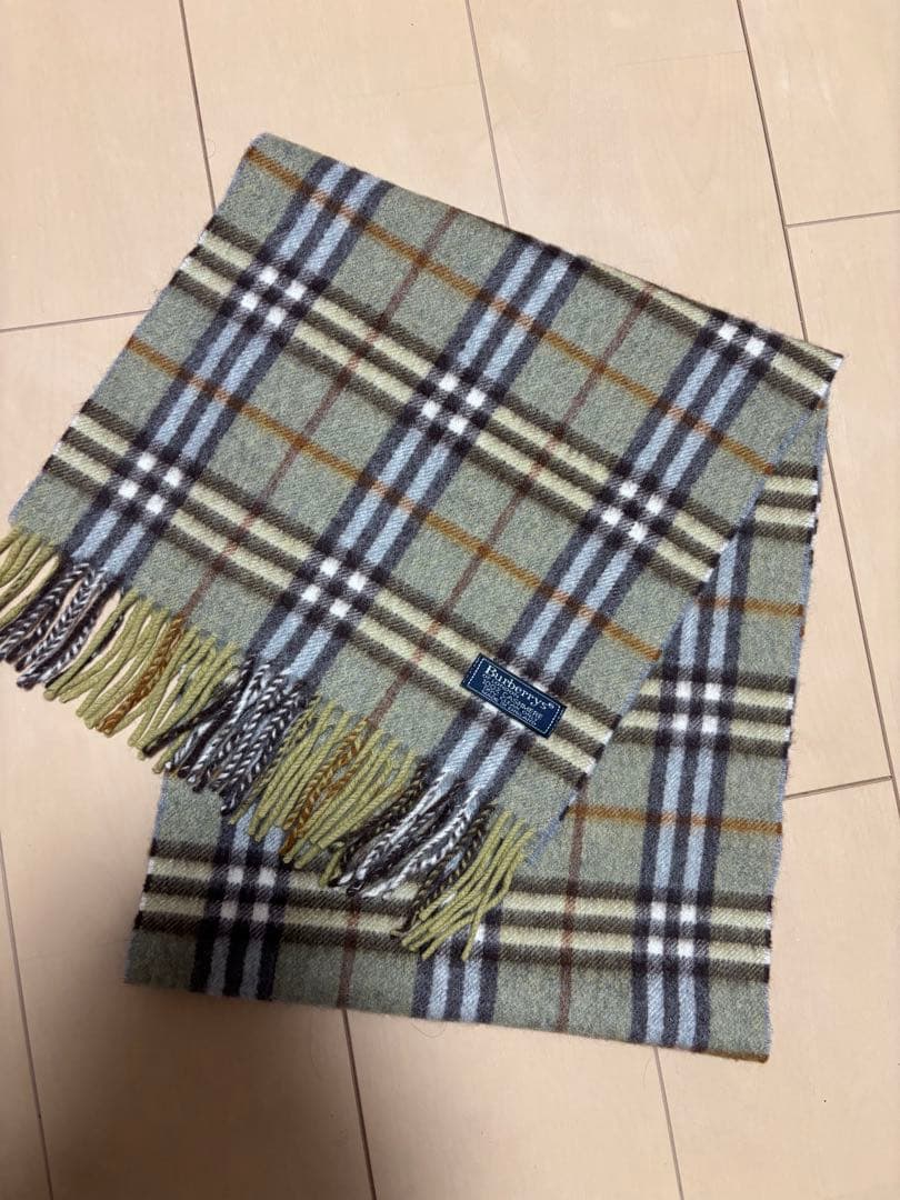 Burberry ‼️ Burberry's 英国製　チェック柄マフラー