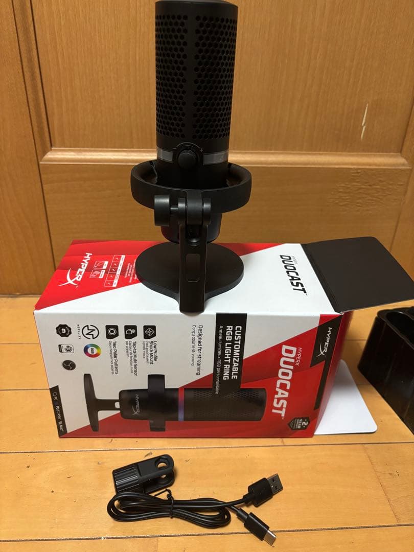 HyperX DUOCAST コンデンサーマイク