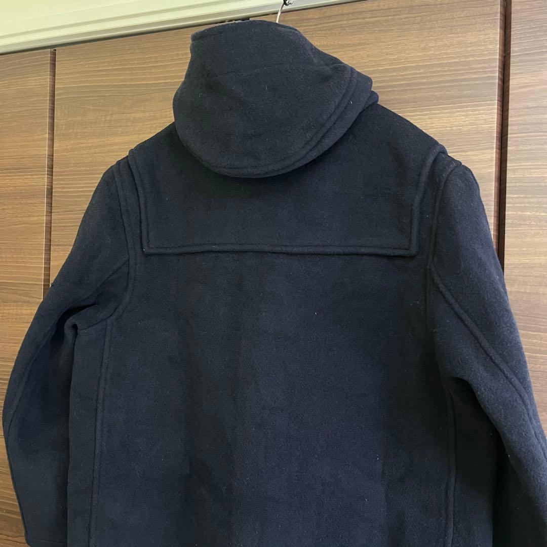 90s モンゴメリー ダッフルコート ヘビーウール 裏地チェック イギリス製古着