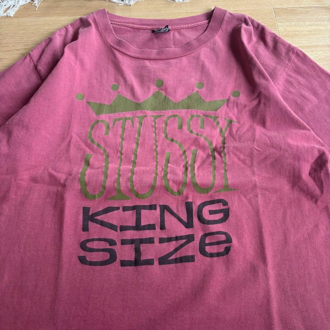 ラ*︎様 80s old stussy king size Tシャツ　ステューシ