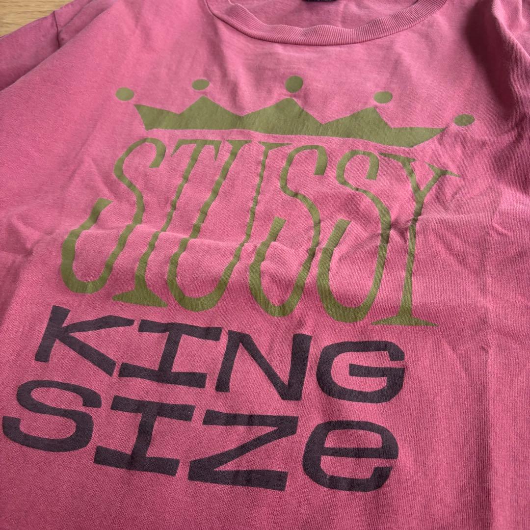 ラ*︎様 80s old stussy king size Tシャツ　ステューシ
