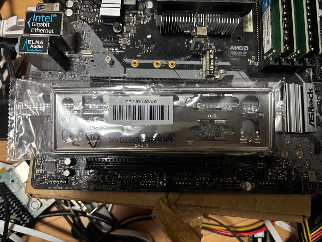 マザーボード Asrock z390m pro4