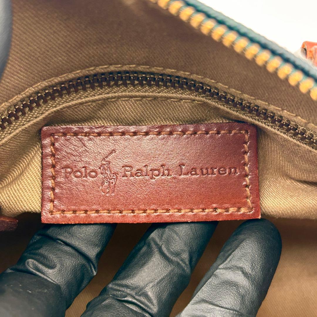 ✨極美品✨ラルフローレン 2WAY ボストンバッグ ミニ 希少 チェック ポロ