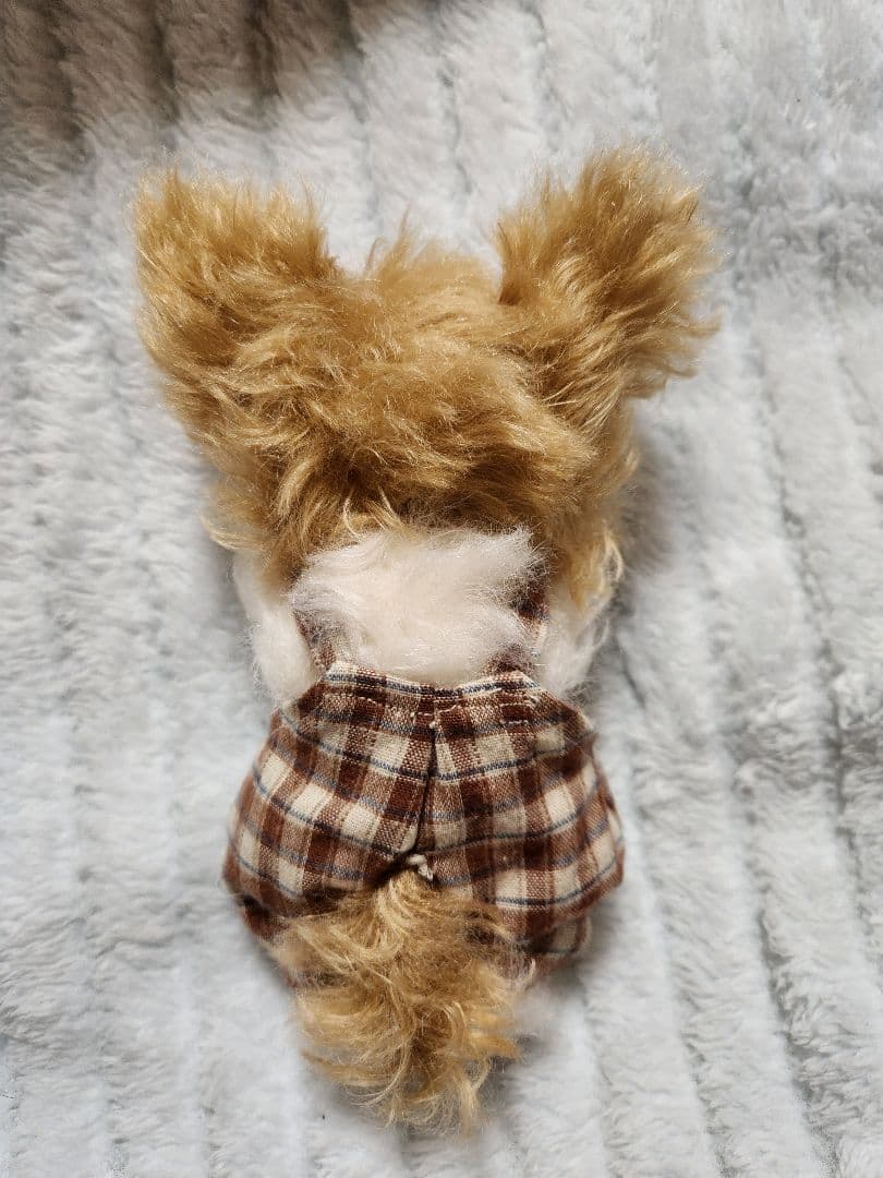 パピヨン　ぬいぐるみ　日本作家様作　犬　イヌ　創作人形