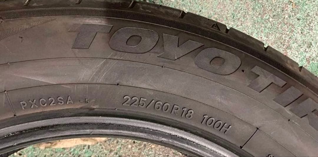 18インチ サマータイヤ 4本セット トーヨー 225 60 18
