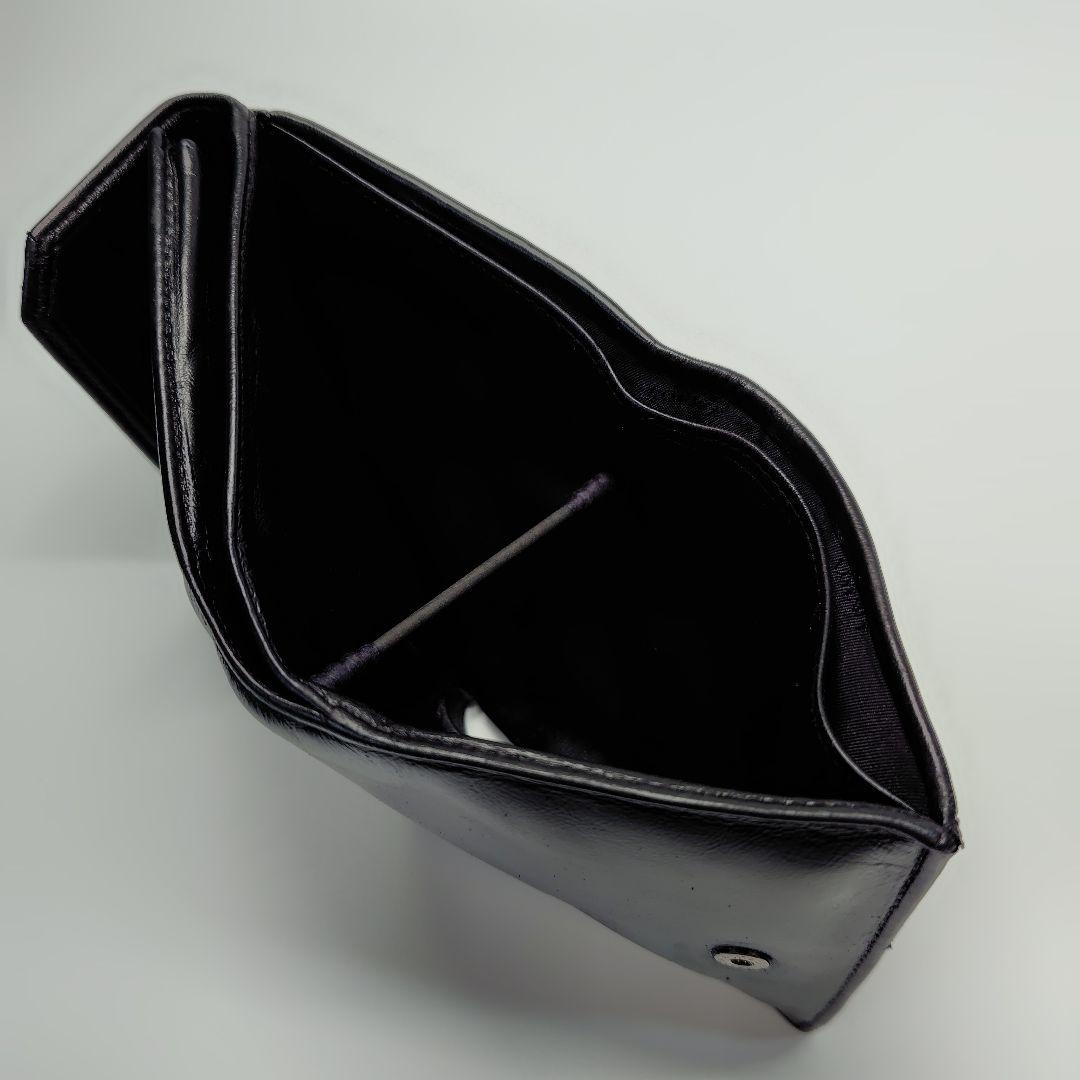 【極美品✨️】LOEWE ナッパ レザー アナグラム 財布 ロゴ 刻印 ブラック