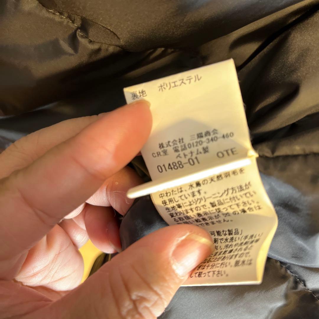 Burberry （バーバリー）三陽商会　サイズＬ　グレーダッフルコート