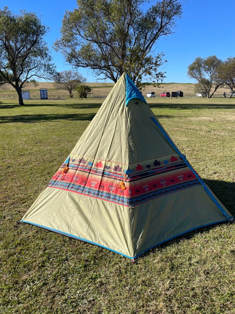 値下げ！【ほぼ新品】LOGOS ナバホ Tepee 300-BB シートセット