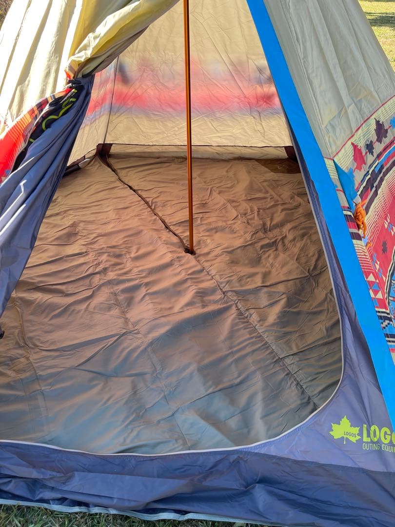 値下げ！【ほぼ新品】LOGOS ナバホ Tepee 300-BB シートセット