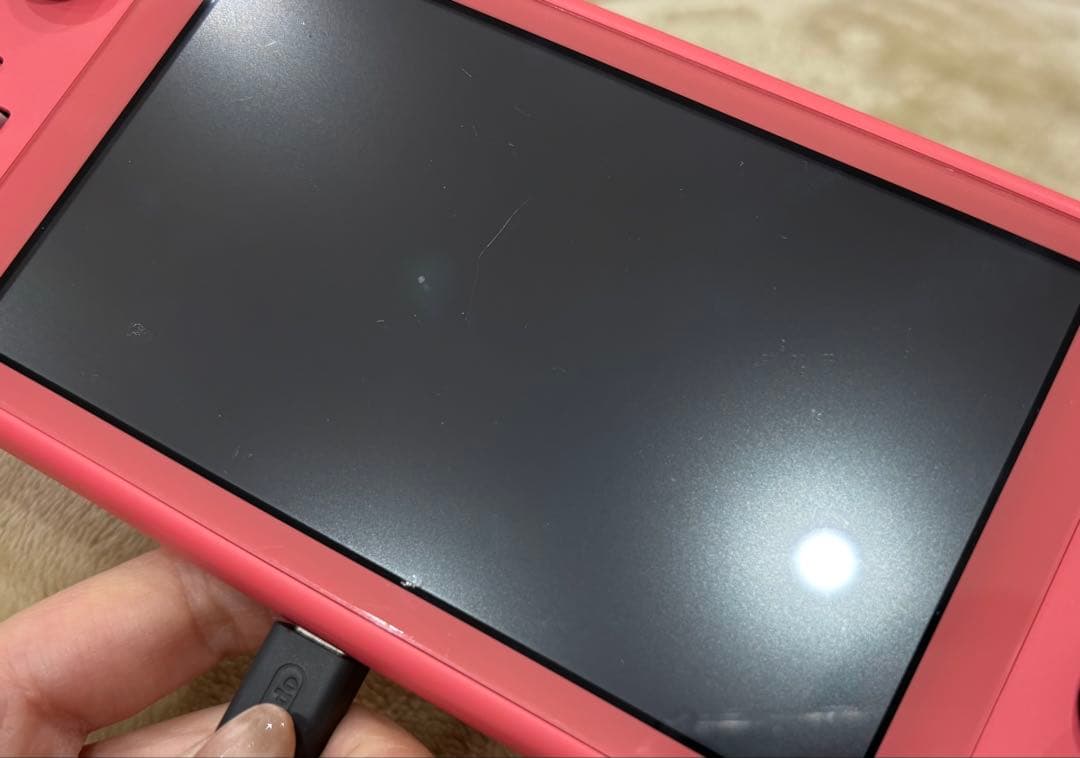 ジャンク Nintendo Switch Lite ピンク 本体 スイッチライト