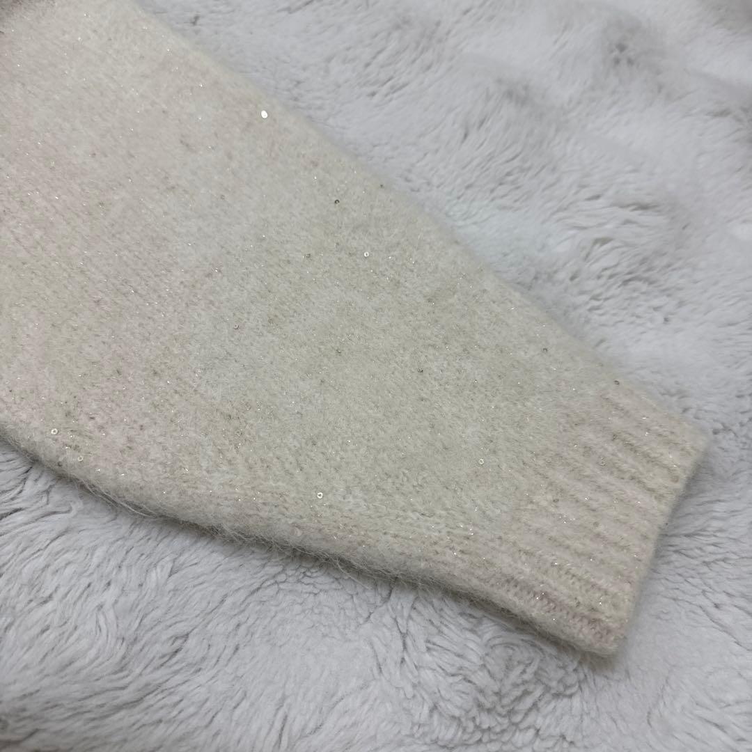 CELFORD スパークルミディ丈カーディガン