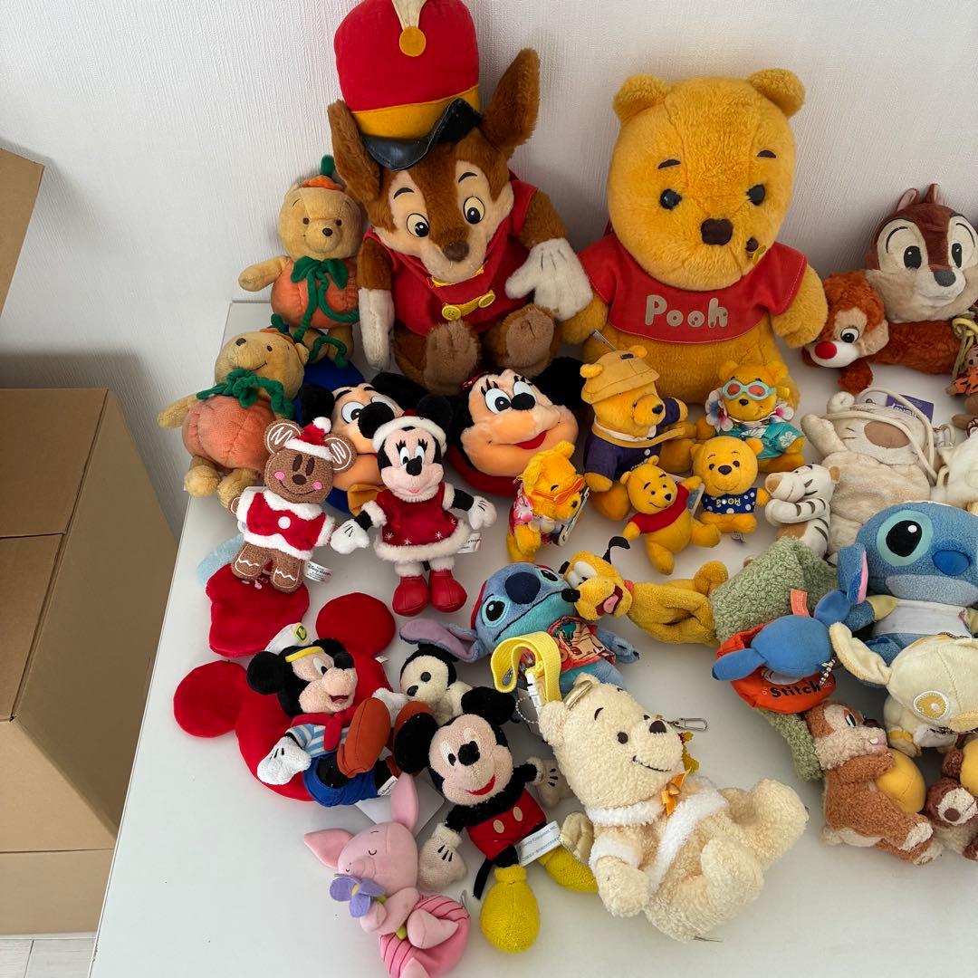 ディズニー グッズ ぬいぐるみ ミッキー ミニー プーさん ほか 大量まとめ売り