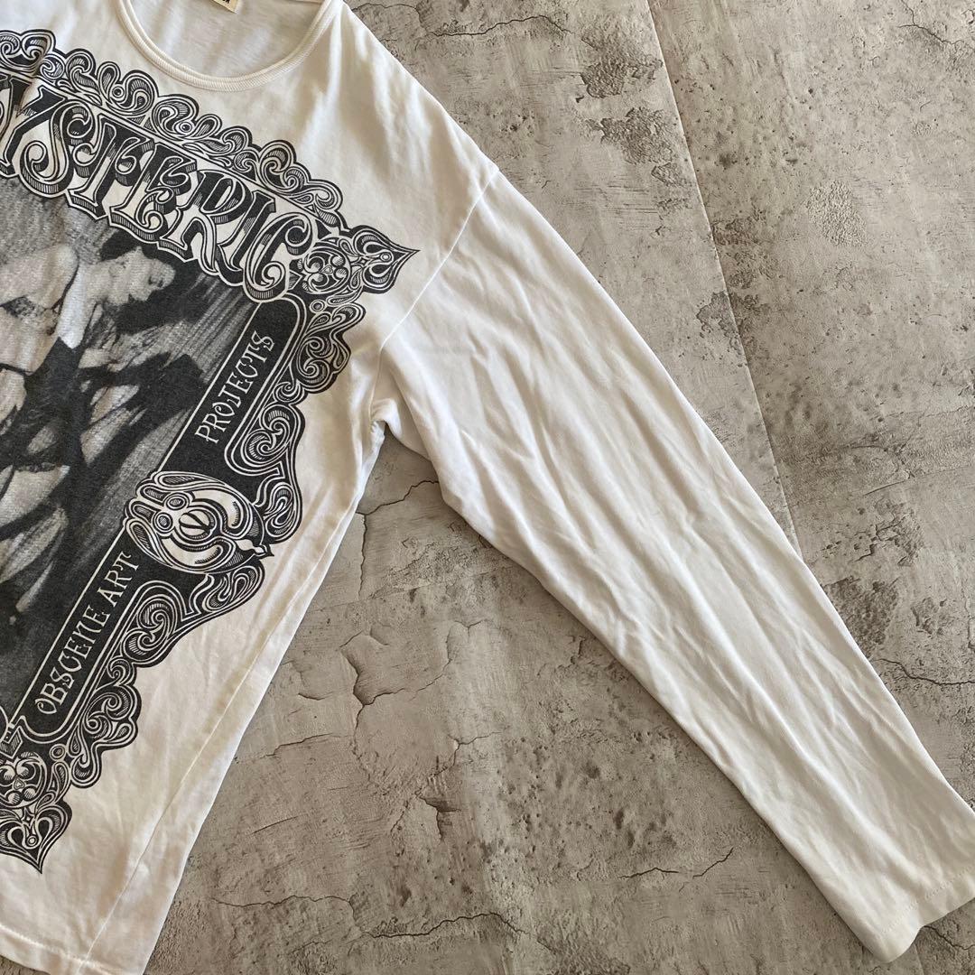 90s HYSTERIC GLAMOUR archive わいせつな芸術Ｔシャツ