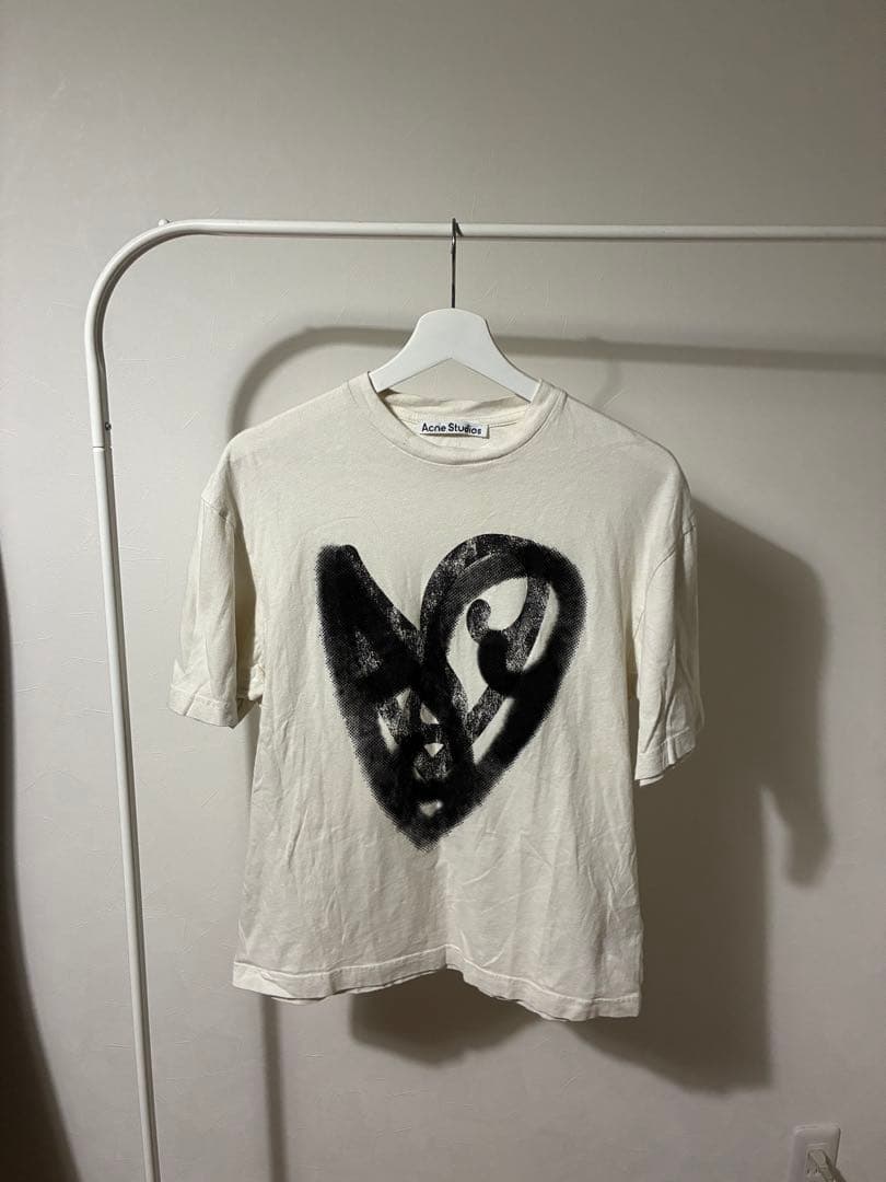 1*2様 国内正規品‼️ Acne Studios ハートプリントTシャツ si