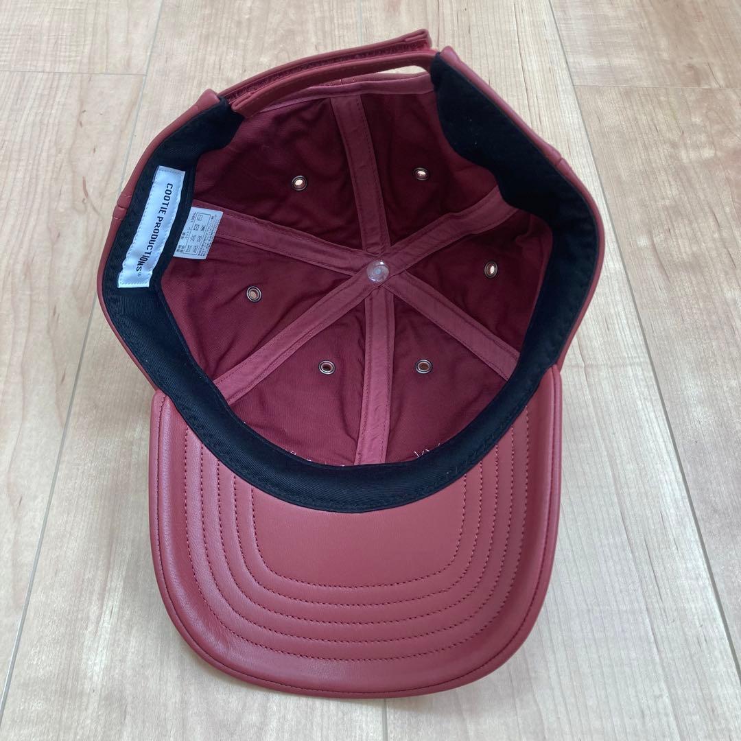 帽子 COOTIE PRODUCTIONS Leather 6 Panel Cap
