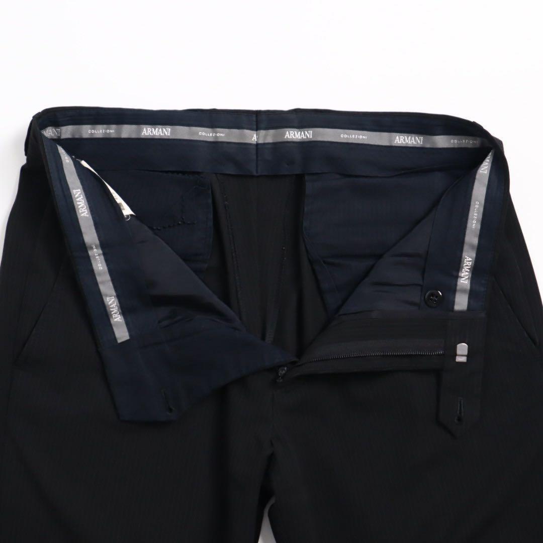 armani collezioni アルマーニ スーツ セットアップ　ブラック