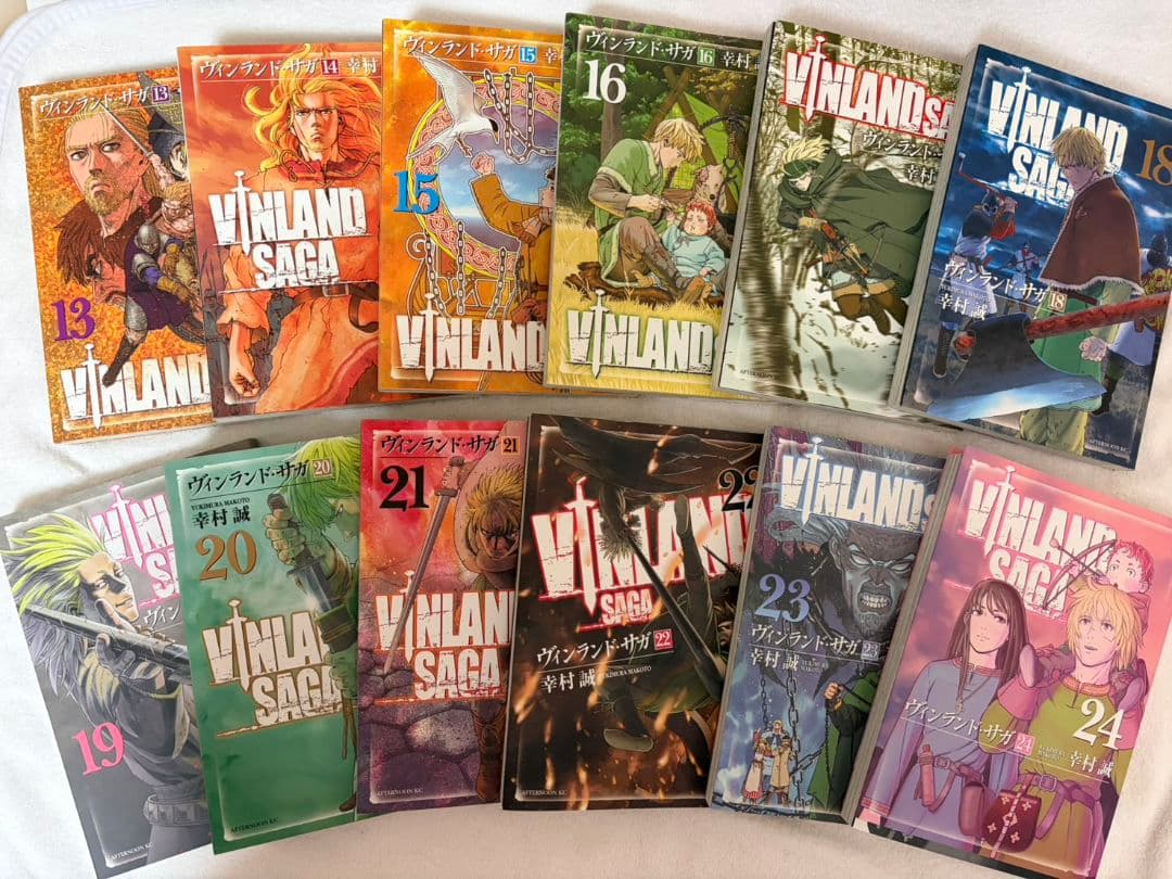 ヴィンランド・サガ　13巻から29巻 17冊 漫画本