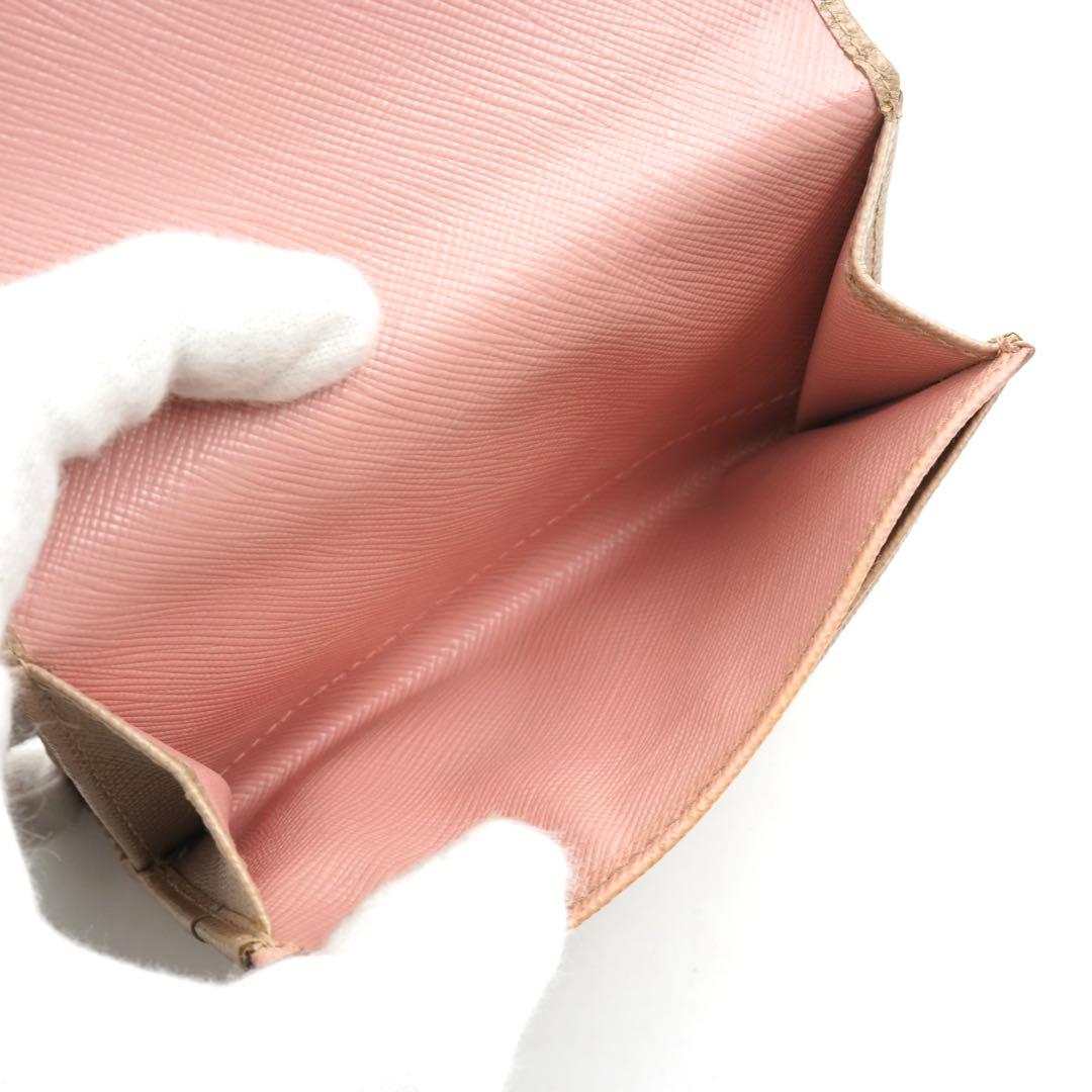 ✨新品未使用・箱付き✨　PRADA ミディアムウォレット　サフィアーノレザー